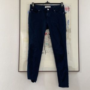 Navy DL1961 Emma power legging jeans